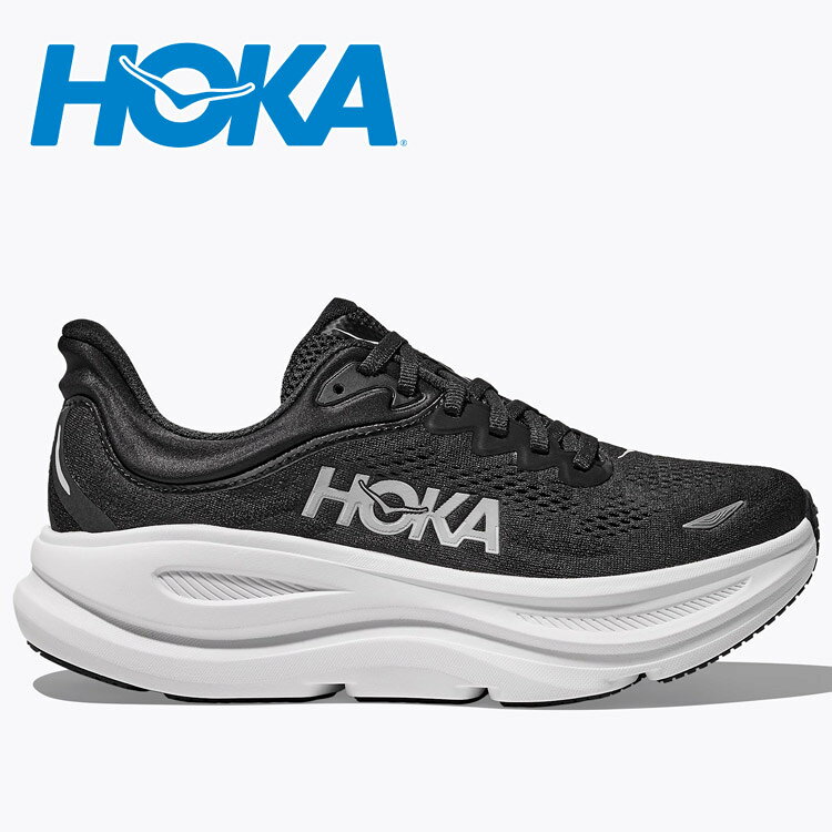 10%OFFクーポン対象 ホカ BONDI 9 HOKA 1162012-BWHT レディースシューズ ボンダイ 9 ロードランニング ウルトラクッションがゲームを変える