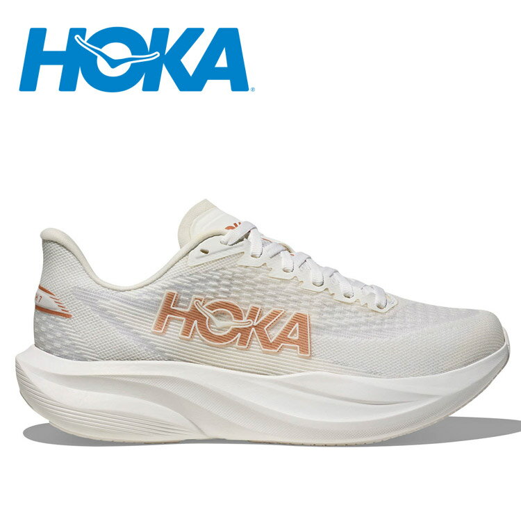 【全品ポイントアップ！マラソン限定店内最大20倍(4/10 1:59迄)】 ホカ マッハ 7 ホカ MACH 7 HOKA 1171938-FTRS レディースシューズ ランニングシューズ スピードある走りを、日常的に スーパークリティカルフォームEVAの採用で、軽快なクッション性を実現