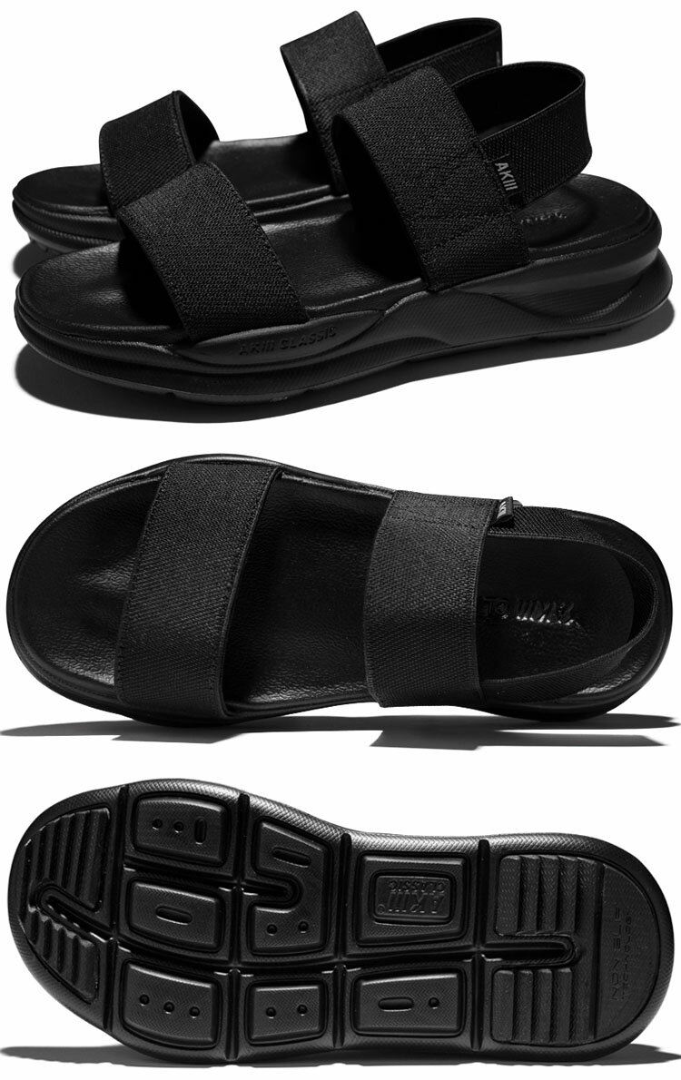 【決算処分セール】 【返品不可】 アキクラシック AKIII ATHENS AKC-0035-TBL メンズ レディース サンダル 【MD4】 【地域限定送料無料】