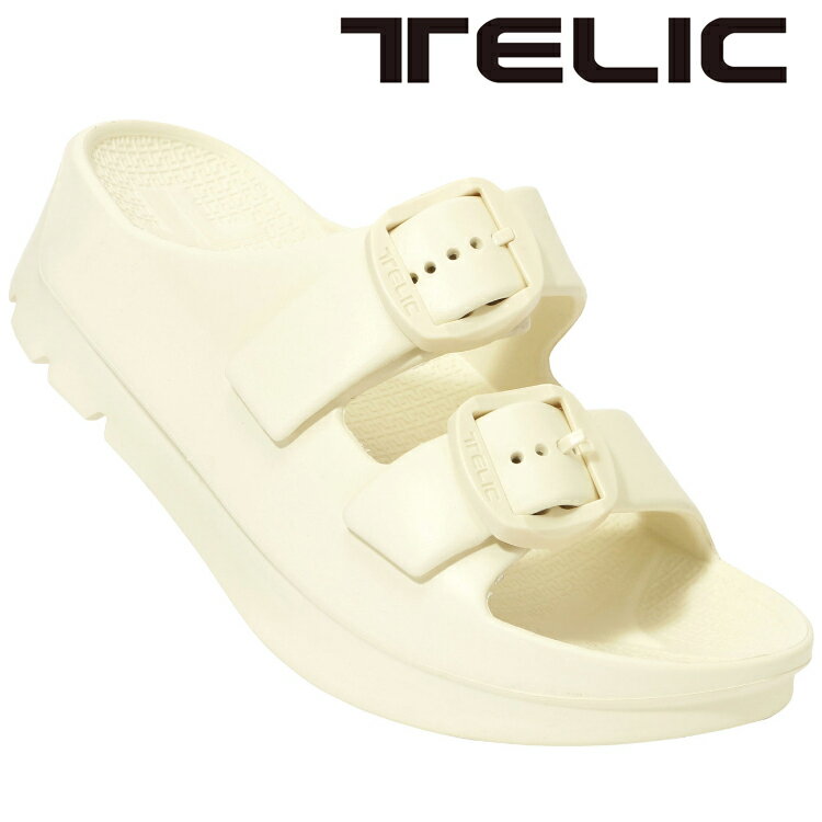 【ワンダフルデー限定店内ポイント最大20倍(3/1 00:00～23:59迄)】 お買い得スペシャルプライス テリック ダブルバックル2 アイボリー メンズ レディース サンダル