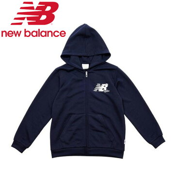 在庫一掃セール ニューバランス スウェットフルジップフーディ JJJP0332-ECL ジュニア 【返品不可】