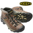 【期間限定ポイント最大20倍(2025/10/3 11:59迄)】 キーン KEEN ターギー ツー ミッド ウォータープルーフ 1008418 メンズシューズ ハイカット
