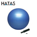 【お買い物マラソン限定店内ポイント最大20倍(7/26 1:59迄)】 ハタ HATAS バランスボールセイフティー ポンプ付(直径約 55 cm・ブルー) DB55P