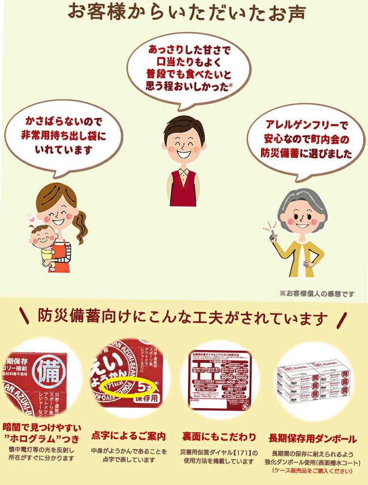 【エントリーで全品ポイント10倍(9/11 1:59迄)】 井村屋 えいようかん 10箱セット まとめ買い 長期保存可能 非常用商品として最適 非常食におすすめ【賞味期限2031年1月】 fzone-10482994 FZONEスポーツ サンプル画像3