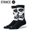 お買い得スペシャルプライス メール便送料無料 STANCE スタンス BEWARE CREW A555C25BEWBLK メンズ レディース ソックス 靴下