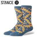 お買い得スペシャルプライス メール便送料無料 STANCE スタンス CERAMIC CREW A555C25CERSBL メンズ レディース ソックス 靴下
