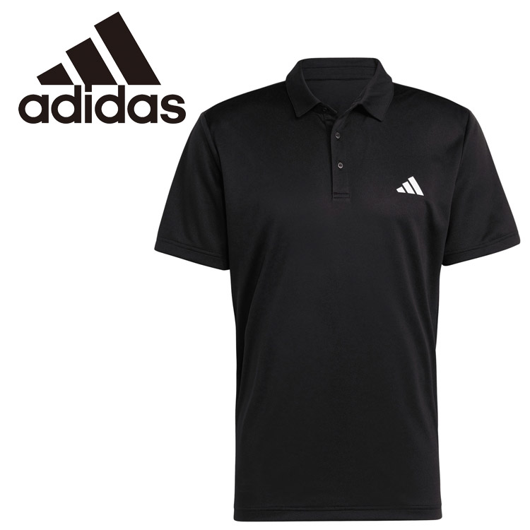 お買い得スペシャルプライス メール便送料無料 アディダス adidas テニス ファブ ポロシャツ EVT54-HR8730 メンズ テニスウェア ポロ 半袖 ショートスリーブ レギュラーフィット 3つボタン ポロ襟 軽量 柔らかい 吸湿性 スポーティー