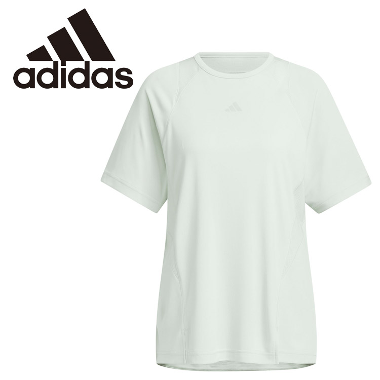 お買い得スペシャルプライス メール便送料無料 アディダス adidas トレーニング エッセンシャルズ プラス ルーズフィット クールセンサー ミッド レギュラー レングス半袖Tシャツ CC689-KE9113 クルーネック ゆったり 柔らかい ワークアウト 普段使い