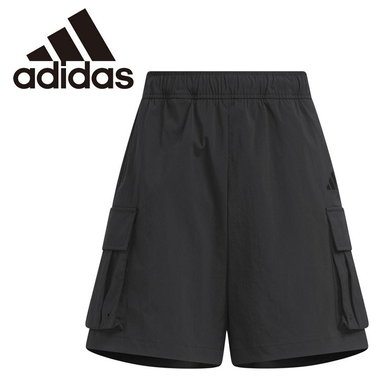 乐天商城 - お買い得スペシャルプライス メール便送料無料 アディダス adidas スタジアム クローム ルーズフィット ウーブン カーゴ ショーツ DK863-KF8222 ショートパンツ カーゴ ルーズフィット ミッドライズウエスト すっきりシルエット ソフト カーゴデザイン 機能性 スタイル