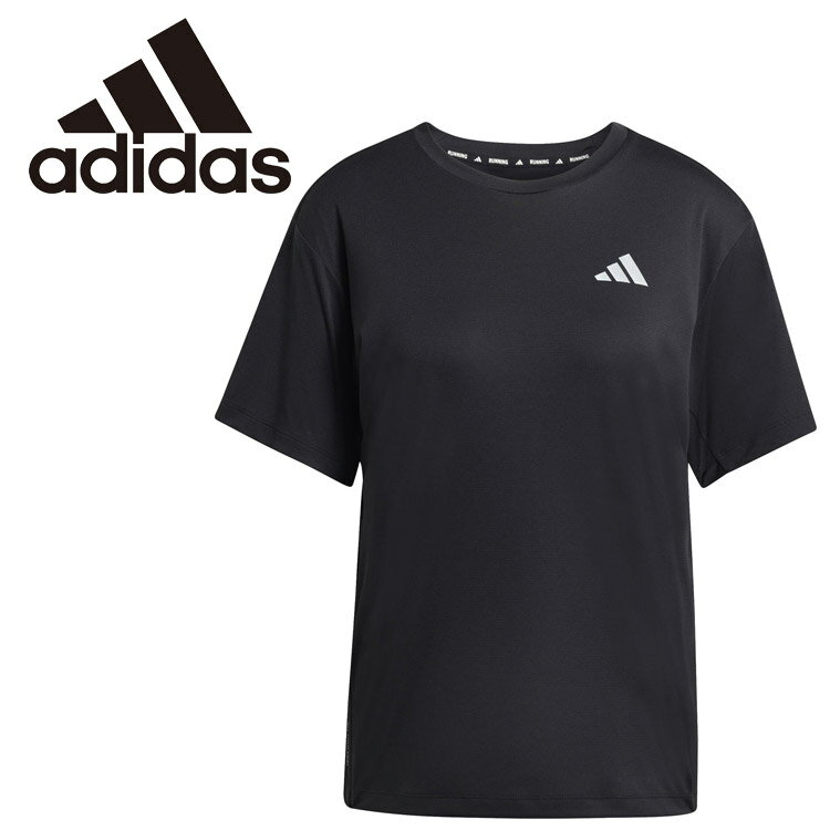 乐天商城 - お買い得スペシャルプライス メール便送料無料 アディダス adidas アディ365 ランニング エッセンシャルズ Tシャツ LA749-JZ7808 ランニング ウェア Tシャツ 半袖 シンプル 快適さ モダン 軽量 ソフト 涼しく ドライ 機能性 ファッション性 スポーティー クルーネック