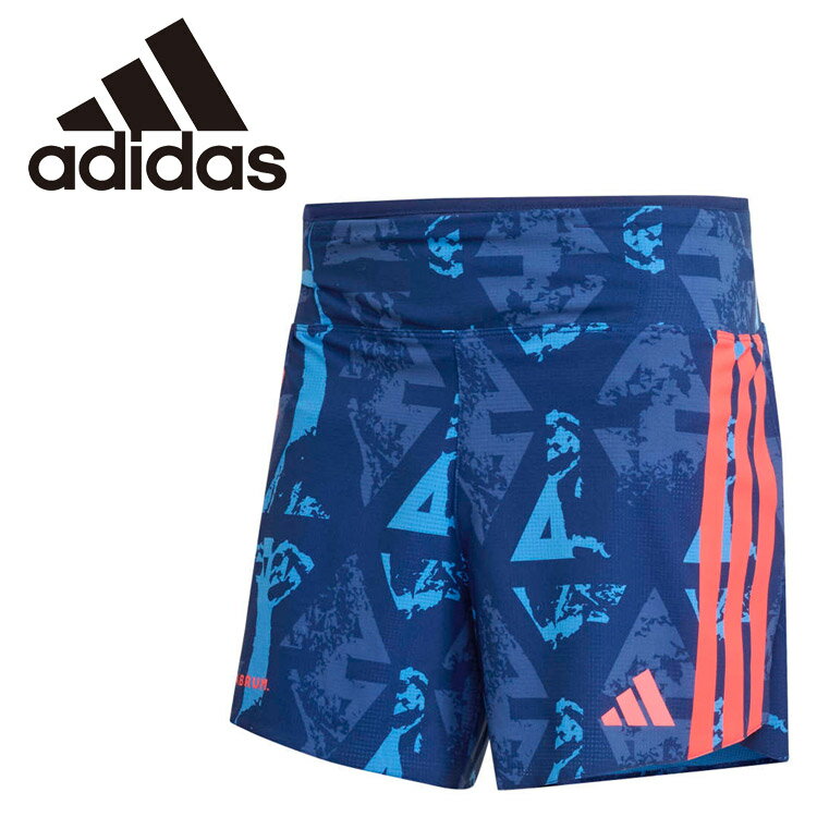 樂天商城 - お買い得スペシャルプライス メール便送料無料 アディダス adidas アディゼロ Labrum ジェルポケット ショーツ E5735-KE6750 メンズ ショートパンツ フィットネスライフ トレーニング レース サポート力 リフレクターディテール 隠しジップポケット カジュアル