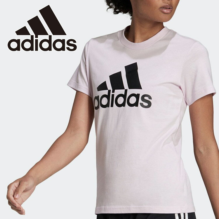 メール便送料無料 アディダス W ESS ビッグロゴ Tシャツ 46361-HC9274 レディース