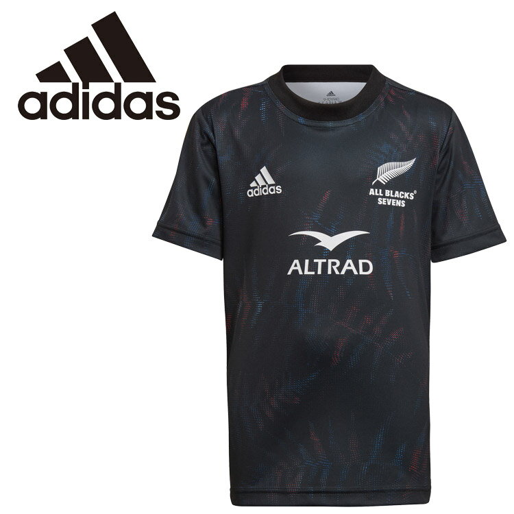お買い得スペシャルプライス メール便送料無料 アディダス YB オールブラックス 7s ホーム Tシャツ DH409-HG7262 ジュニア