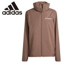 【5のつく日限定店内ポイント最大20倍(9/25 00:00~23:59迄)】 お買い得スペシャルプライス アディダス マルチ エッセンシャルズ 2L レインジャケット JXW86-JY0480 レディース