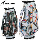 【代金引換不可】 アキラプロダクツ AKIRA LIGHT WEIGHT STAND CADDIE BAG 軽量スタンドキャディバッグ 9.0型 2024モデル