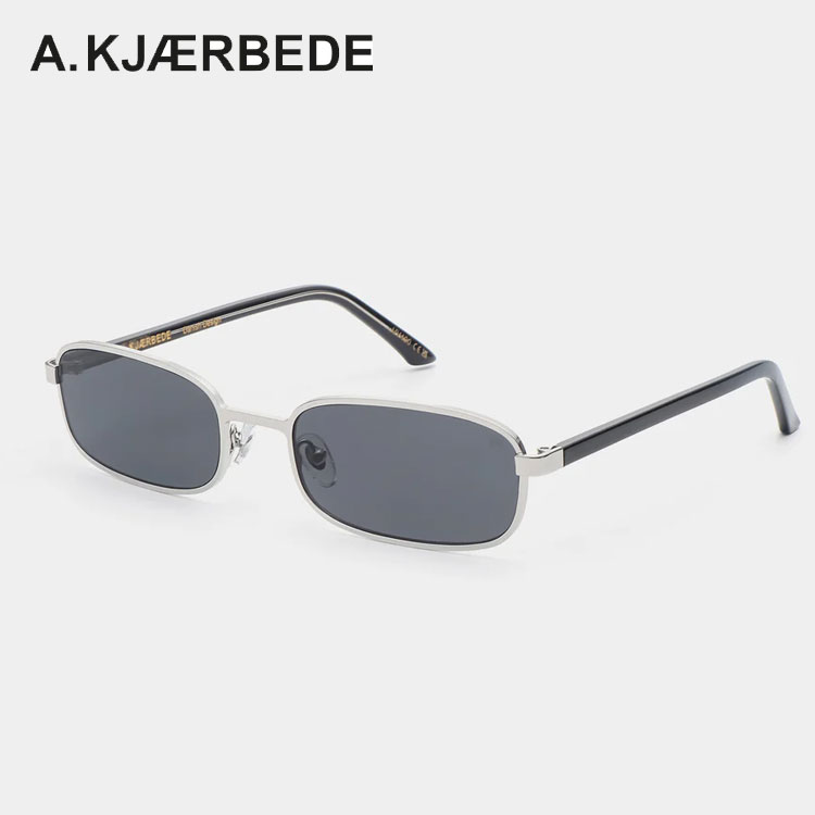 Rakuten - 【スーパーセール限定最終処分プライス】【返品不可】 A.Kjaerbede エキアビド NOAH ノア Silver Black KL2506-008 メンズ レディース サングラス