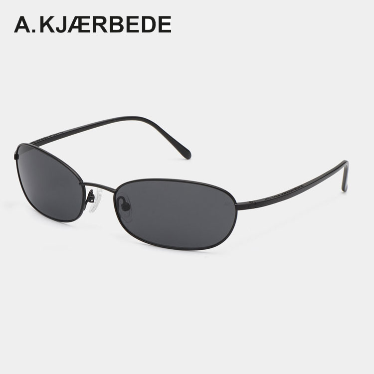 Rakuten - 【お買い物マラソン限定店内ポイント最大20倍(2026/4/17 9:59迄)】A.Kjaerbede エキアビド JACK ジャック Black KL2508-001 メンズ レディース サングラス
