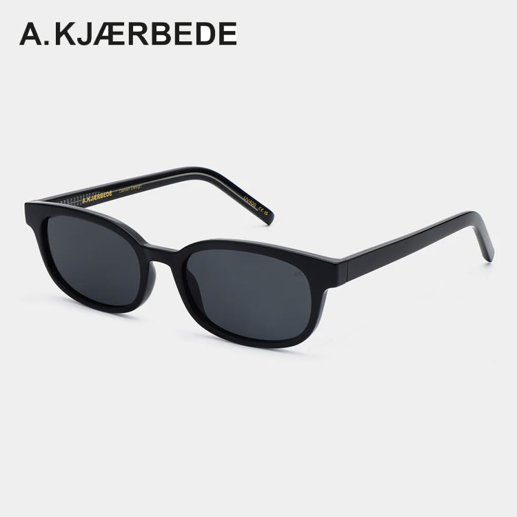 Rakuten - 【お買い物マラソン限定店内ポイント最大20倍(2026/4/14 20:00〜)】 A.Kjaerbede エキアビド CHARLIE チャーリー Black KL2605-001 メンズ レディース サングラス