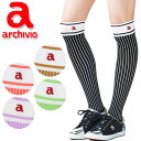 クリアランスセール 【返品不可】 メール便送料無料 アルチビオ ゴルフ ニーハイソックス ソックス 靴下 レディース A250302