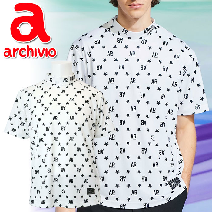 【お買い物マラソン限定店内ポイント最大20倍(2026/2/23 1:59迄)】 お買い得スペシャルプライス アルチビオ 春夏 ゴルフ UV総柄プリントプルオーバー 半袖 メンズ A469308