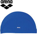 お買い得スペシャルプライス メール便送料無料 アリーナ arena 水泳 ゆったりテキスタイルキャップ スイムキャップ 水泳帽 ARN-9640-RBLU