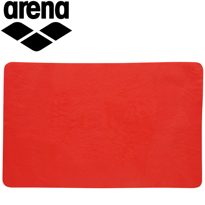 アリーナ arena スイミング スイム 水泳 セームタオル L FAR-4931-RED【地域限定送料無料】