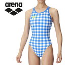 お買い得スペシャルプライス メール便送料無料 アリーナ arena 水泳(競泳) トレーニングワンピース(オープンバック) AS4FWM24W-BLWH