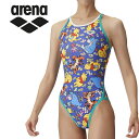 お買い得スペシャルプライス メール便送料無料 アリーナ arena 水泳(競泳) トレーニングワンピース(オープンバック) AS4FWM56G-NVEM