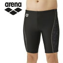 お買い得スペシャルプライス メール便送料無料 アリーナ arena 水泳(競泳) フィットネススパッツ(ハーフレッグ) AS4FWF63M-BK03