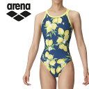 お買い得スペシャルプライス メール便送料無料 アリーナ arena 水泳(競泳) トレーニングワンピース(オープンバック) AS4FWM04W-NVYL