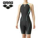 お買い得スペシャルプライス メール便送料無料 アリーナ arena 水泳 スイム スイミング セイフリーバックスパッツ(着やストラップ) レディース ARN-2050W-BKMT
