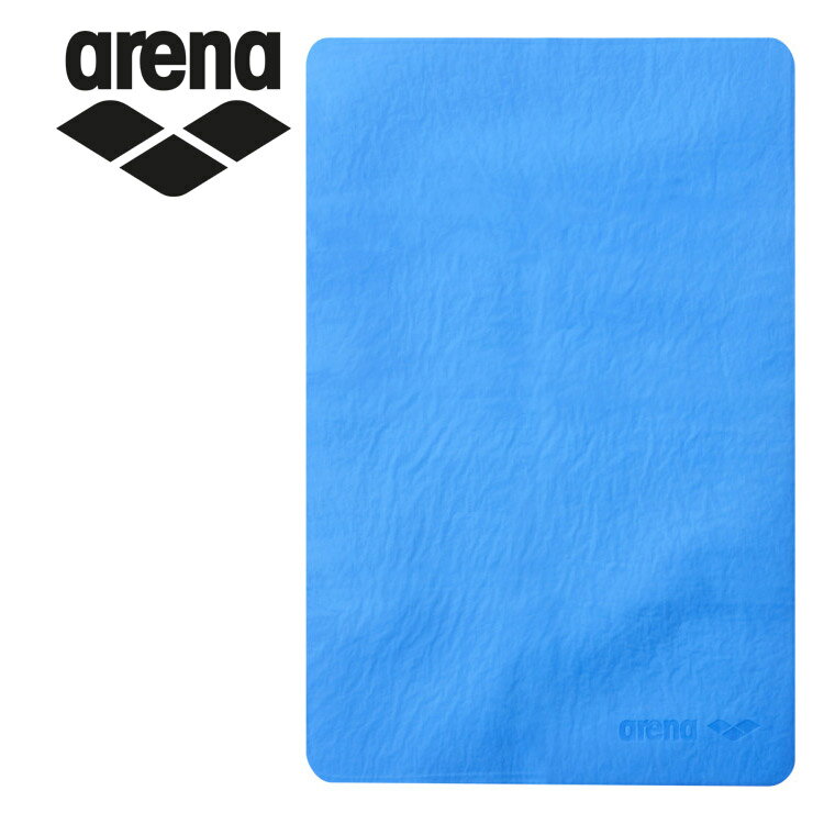 お買い得スペシャルプライス メール便送料無料 アリーナ 水泳 セームタオルL ARN-4422-BLU