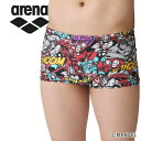 【GW期間限定店内ポイント最大20倍 5/7 9:59迄】 メール便送料無料 アリーナ 水泳 トレーニングスパッツ(ショートレッグ) ジュニア DIM-4002...