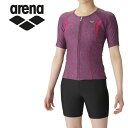 お買い得スペシャルプライス メール便送料無料 アリーナ arena 水泳 スイム スイミング 水着 大きめカラースナップ付きセパレーツ(差し込みフィットパッド) レディース LAR-3242W-MPPK
