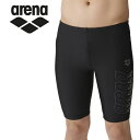 お買い得スペシャルプライス メール便送料無料 アリーナ arena 水泳 水着 フィットネススパッツ(ハーフレッグ) メンズ LAR-4302-BKGY