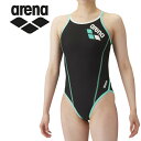 【5のつく日限定店内ポイント最大20倍(7/15 00:00~23:59迄)】 お買い得スペシャルプライス メール便送料無料 アリーナ 水泳 トレーニングワンピース(オープンバック) レディース SAR-4100W-BKMT