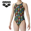 【GW期間限定店内ポイント最大20倍 5/7 9:59迄】 メール便送料無料 アリーナ 水泳 トレーニングワンピース(オープンバック) レディース SAR-41...
