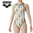 【GW期間限定店内ポイント最大20倍 5/7 9:59迄】 メール便送料無料 アリーナ 水泳 トレーニングワンピース(オープンバック) レディース SAR-41...
