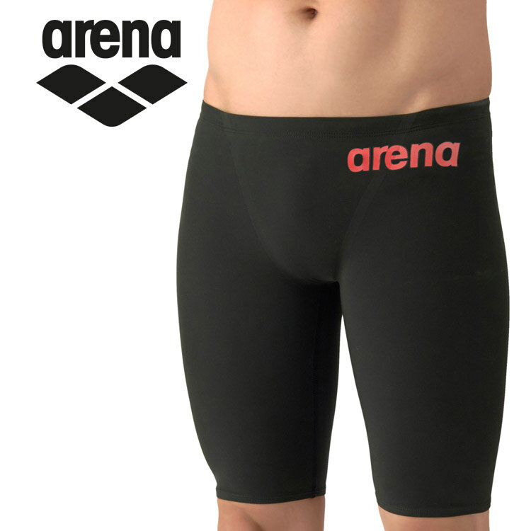 お買い得スペシャルプライス メール便送料無料 アリーナ arena レーシングスパッツ ハーフレッグ AS6SRC12M-BKRD メンズ