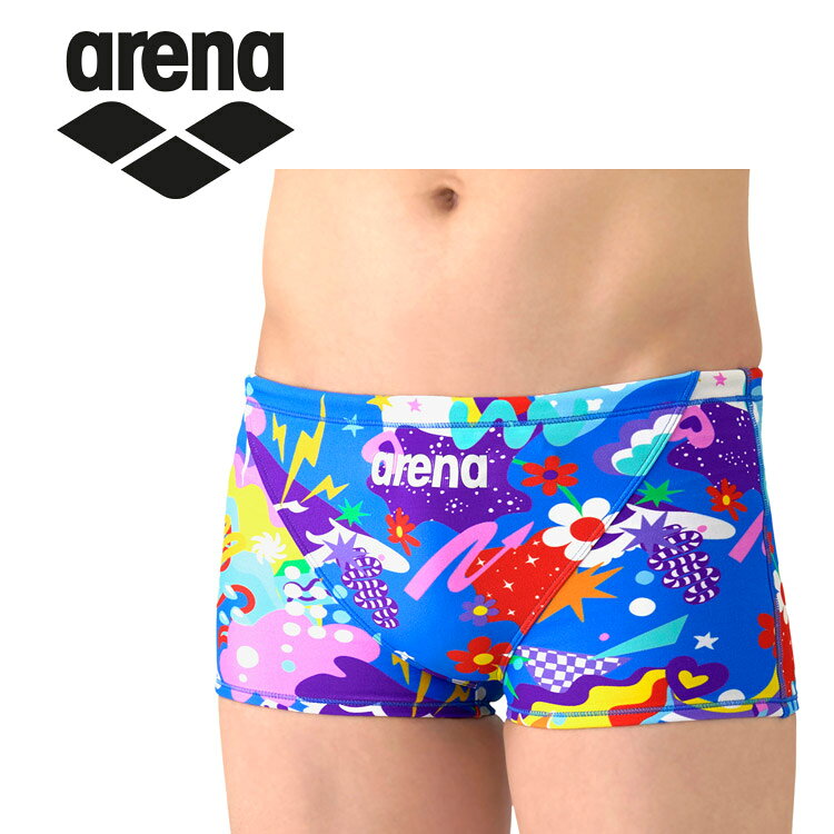 お買い得スペシャルプライス メール便送料無料 アリーナ arena トレーニングスパッツ ショートレッグ AS6SWM24M-BLPP メンズ