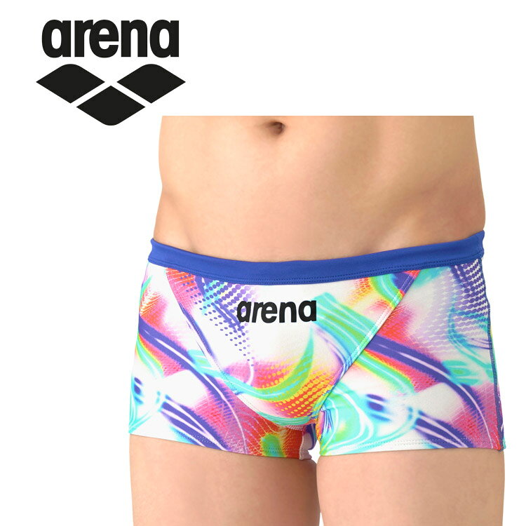  お買い得スペシャルプライス メール便送料無料 アリーナ arena トレーニングスパッツ ショートレッグ AS6SWM35M-BLWH メンズ
