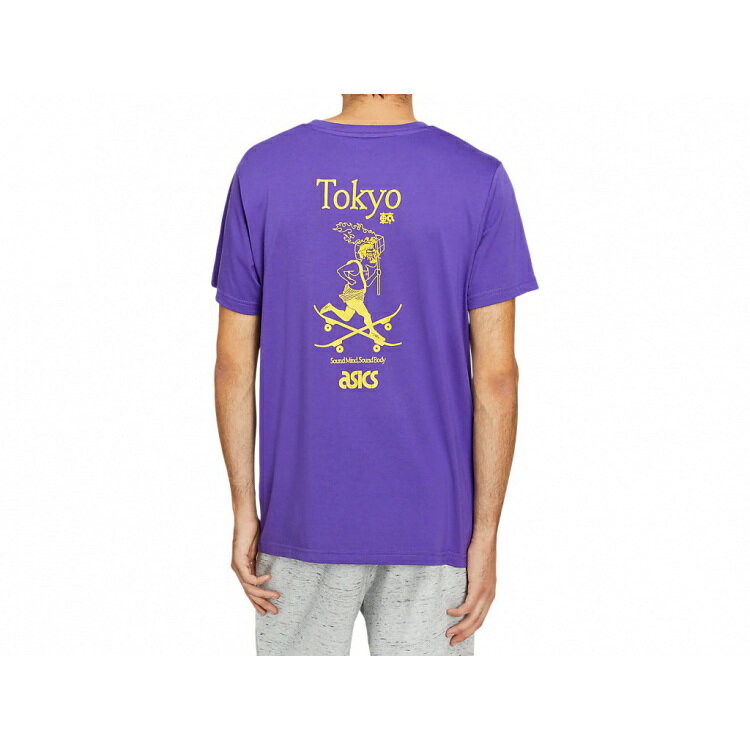 【お買い物マラソン限定店内ポイント最大20倍(8/11 1:59迄)】 メール便送料無料 アシックス ウェア JP GRAPHIC SHORT SLEEVE TEE 2 メンズアパレル 2191A291-500