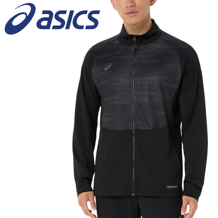Rakuten - 【お買い物マラソン限定店内ポイント最大20倍(2026/4/14 20:00〜)】 アシックス ACTIMOTIONドライグラフィックストレッチジャケット 2033C027-001 メンズ レディース