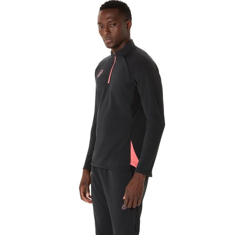 ��0�ΤĤ������ޥ饽�����Ź��ݥ���Ⱥ���20��(3/26 1:59��)�� ���㤤�����ڥ����ץ饤�� �����å��� asics HALFZIP KNIT TOP 2101A301-001 ��� ��ǥ�����