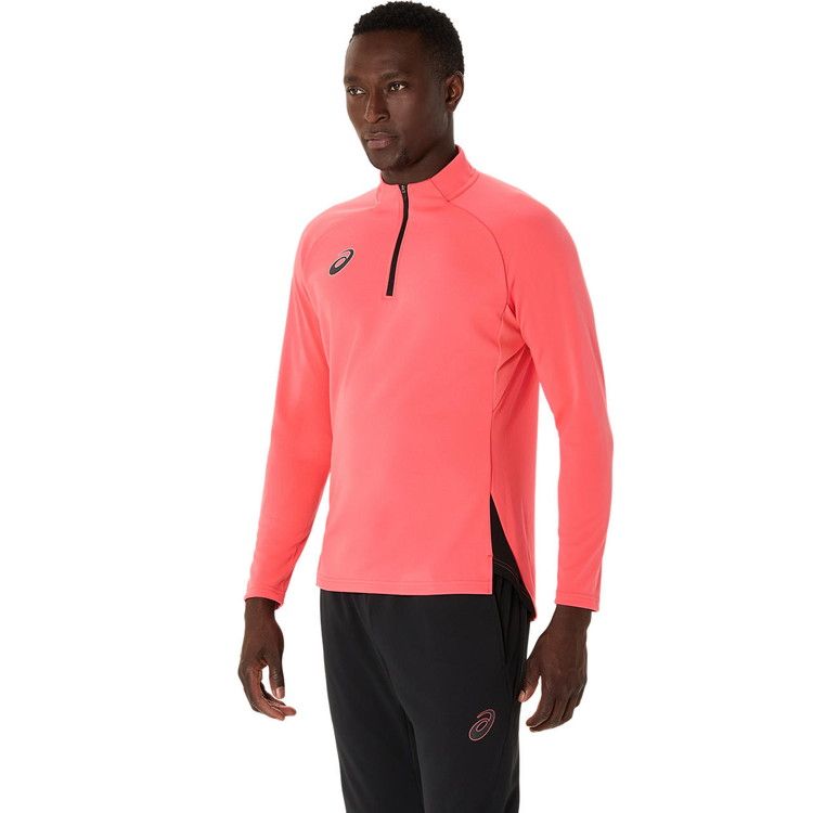 お買い得スペシャルプライス アシックス asics HALFZIP KNIT TOP 2101A301-700 メンズ レディース