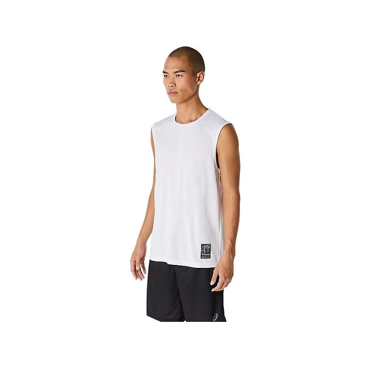 【ワンダフルデー限定店内ポイント最大20倍(3/1 00:00〜23:59迄)】 お買い得スペシャルプライス メール便送料無料 アシックス ドライノースリーブシャツ 2031E997-100 メンズ