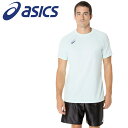 お買い得スペシャルプライス メール便送料無料 アシックス プラクティス半袖シャツ(背面ビックロゴ) 2053A212-401 メンズ