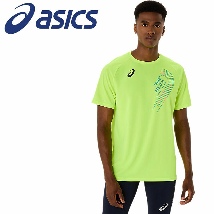 お買い得スペシャルプライス メール便送料無料 アシックス トラックプラクティスグラフィック半袖シャツ 2091A749-751 メンズ