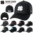 【いちばの日限定店内ポイント最大20倍(7/18 00:00~23:59迄)】 ブラッククローバー ゴルフ プレミアムクローバー キャップ 帽子 メンズ レディース ブラック 2025モデル
