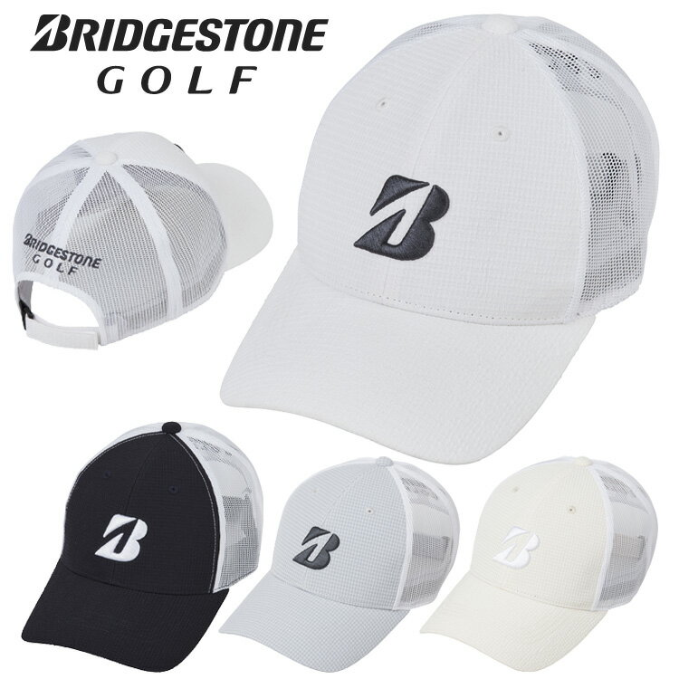 Rakuten - 【お買い物マラソン限定店内ポイント最大20倍(2026/4/17 9:59迄)】数量限定 ブリヂストンゴルフ クールバイタル ハーフメッシュキャップ メンズ CPS26F 2026モデル 日本正規品